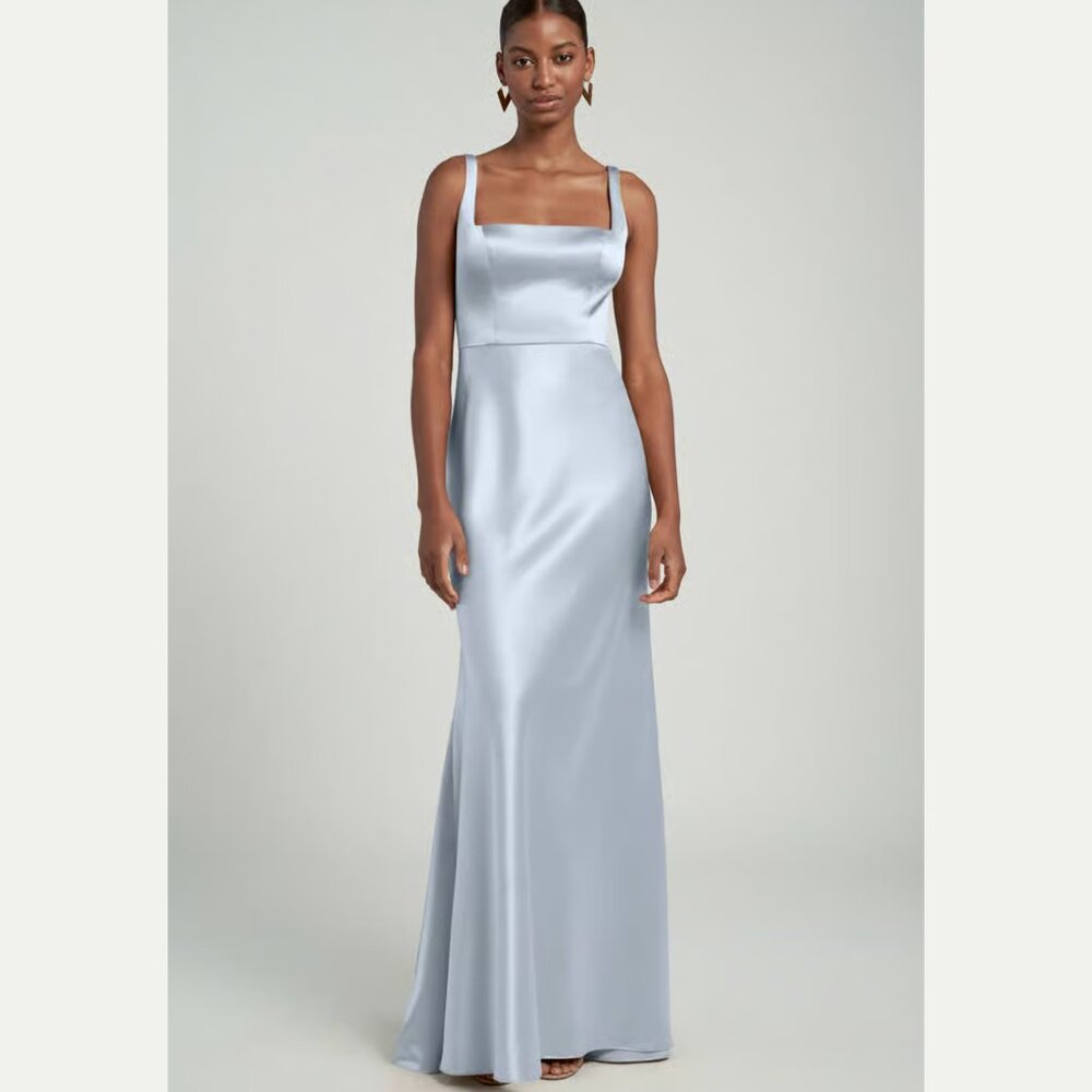 NWT Jenny Yoo Ariana dress in Whisper Blue, size 6